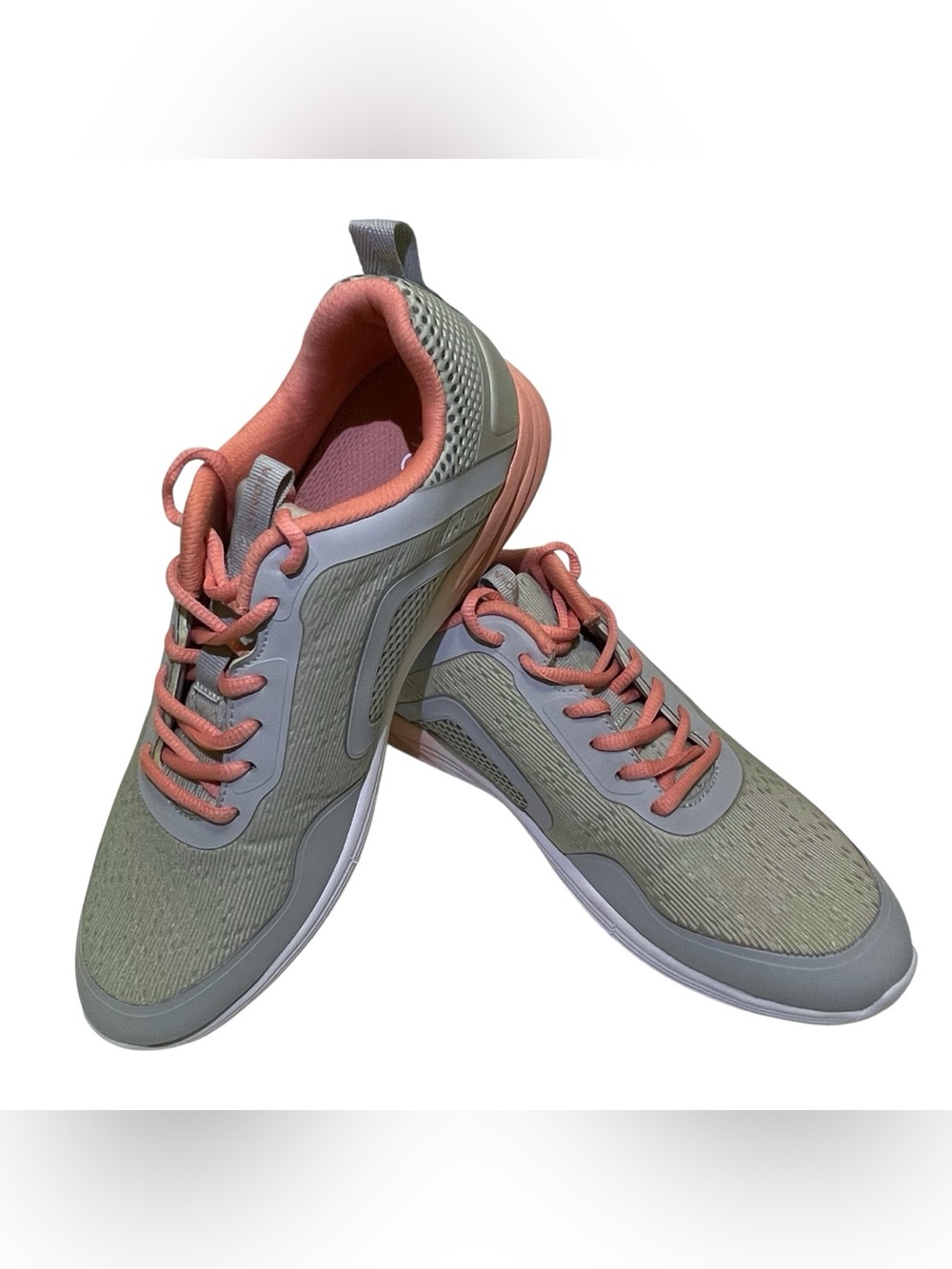 NWOT Vionic Jojo ombre  Women's Size 9.5 US Sneakers Textiles Grey Peac Lace Up - Picture 5 of 11